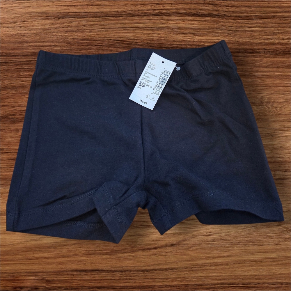 The Children's Place Black  Girls' Stretch Shorts Pack Of 5